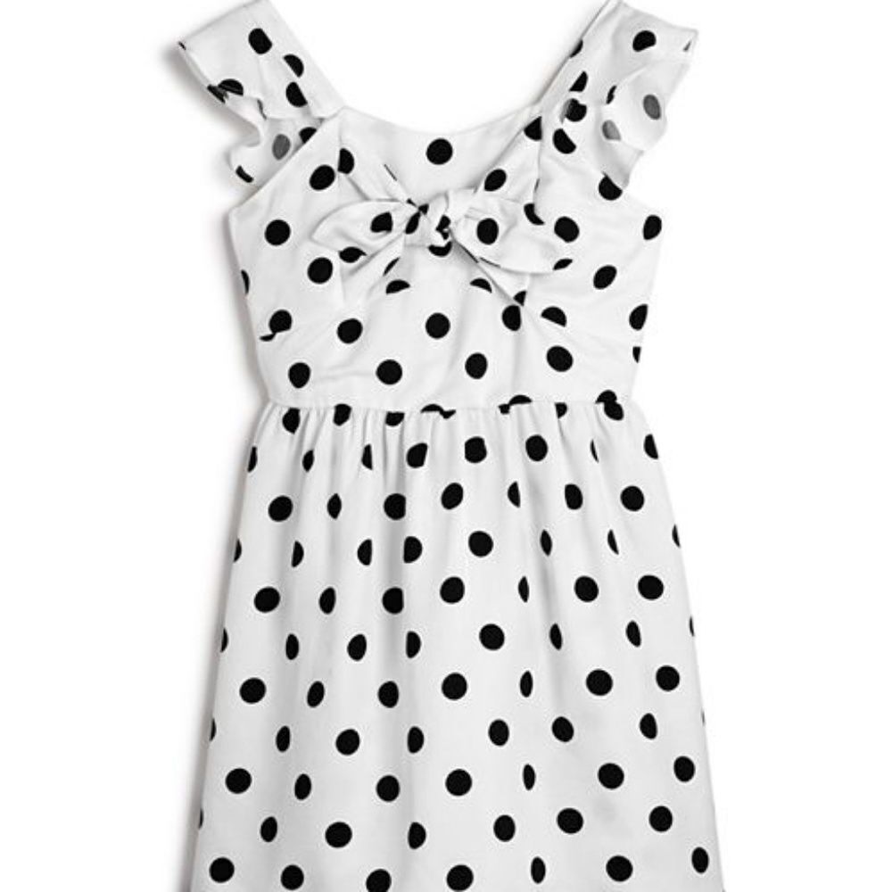 Bardot Juniors Dotted Knit Dress Sz 6x/7